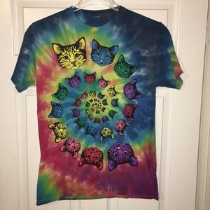 Psychedelic GRAPHIC TEE | MENS CAT TEE